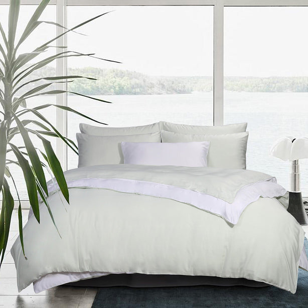 Bellami Trinity Calvi Duo Piping BambooPro Luxury Bedding Set