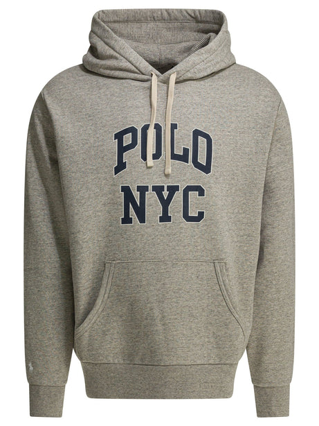 Polo Ralph Lauren Hoodie with logo - Grey