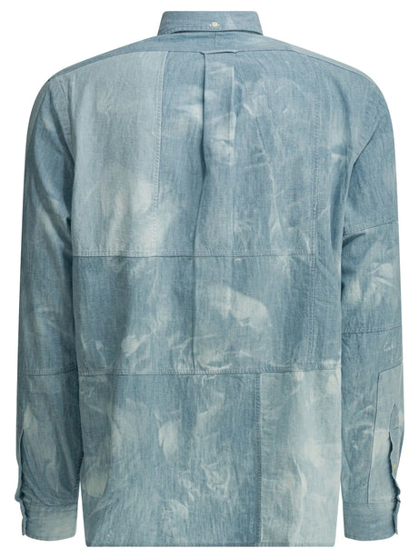 Polo Ralph Lauren Tie-dye classic-fit casual shirt - Blue
