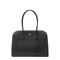 Large Leather Tote Bag - Black