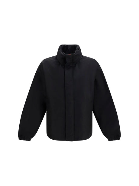 Gucci Compact cotton zip Jacket - Black
