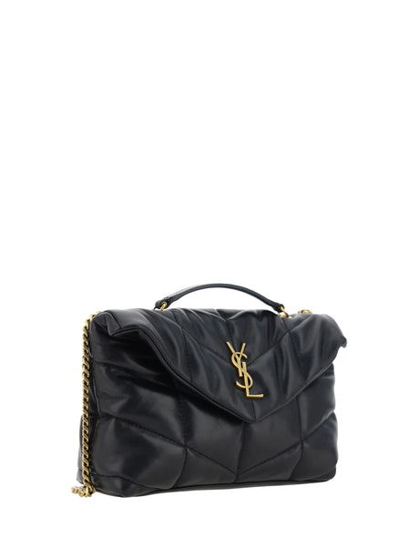 Saint Laurent Puffer Toy Shoulder Bag - Black