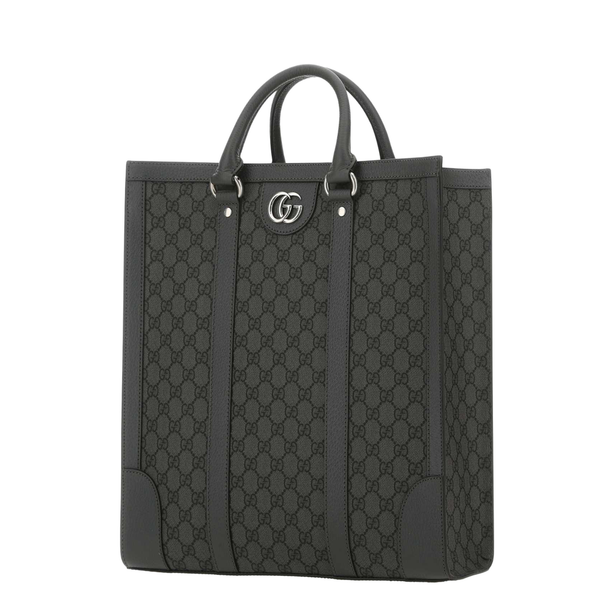 Ophidia Medium Canvas Tote - Grey