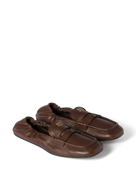 Flat Shoes Brown