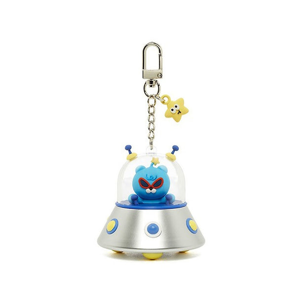 [LUCKY DELIVERY ALIEN] Kakao Friends UFO Beam Keyring(International Shipping)