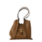 T Timeless Small Leather Tote Bags - Brown