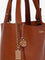 Chloe' Chloé Spin leather crossbody bag - Blushy Brown