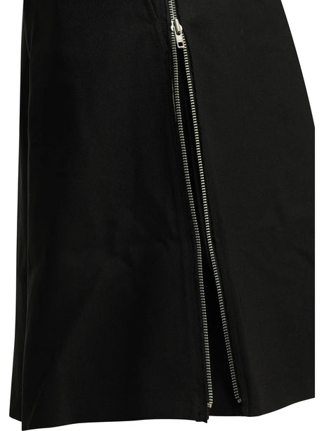 Comme Des GarçOns Shirt Cargo shorts with zipper detail - Black