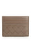 Bottega Veneta Woven Credit Card Holder - Brown