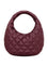 Saint Laurent ICARE Small Lambskin Handbag - Rouge Cabernet