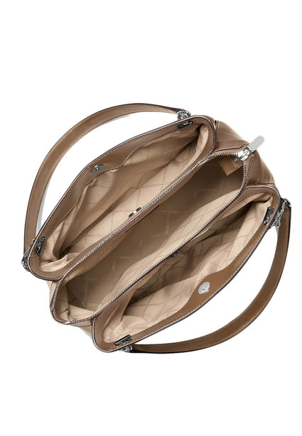 Michael Kors Michael Kors Susan Medium Quilted Leather Tote Bag - Driftwood