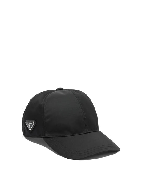 Prada Re-Nylon Baseball Cap - Black
