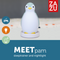 Zazu Pam the Penguin, Sleeptrainer & Wireless Speaker
