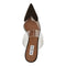 ALAIA Suede leather 'Le Coeur' wedge mules