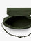 Bottega Veneta Suede Giorno shoulder bag with Intrecciato pattern - Green Tweed-Gold