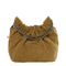 Fleming Mini Suede Hobo Bag - Chicory Brown
