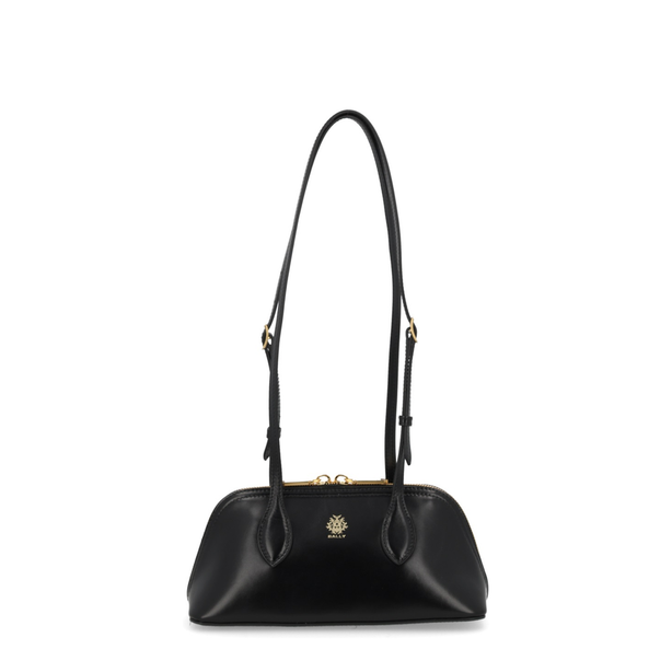 Small Calfskin Handbag - Black