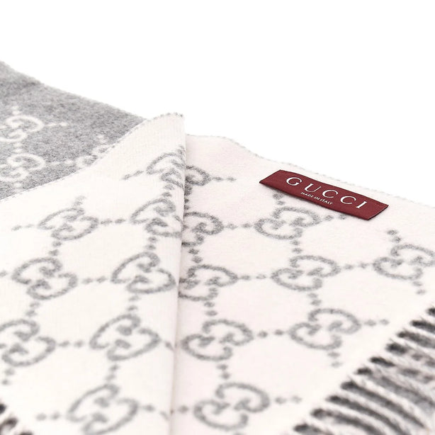 GUCCI GG cashmere scarf