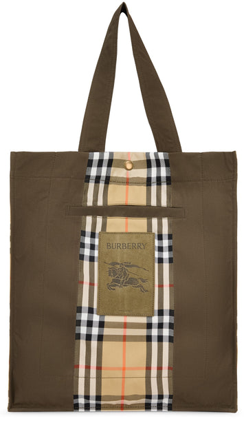 Checkered Tote Bag