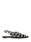 Grid Rhinestone Ballerina Shoes