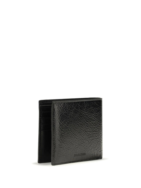 Balenciaga Le City Square Wallet - Black