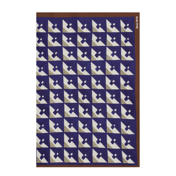 Geometric Print Scarf