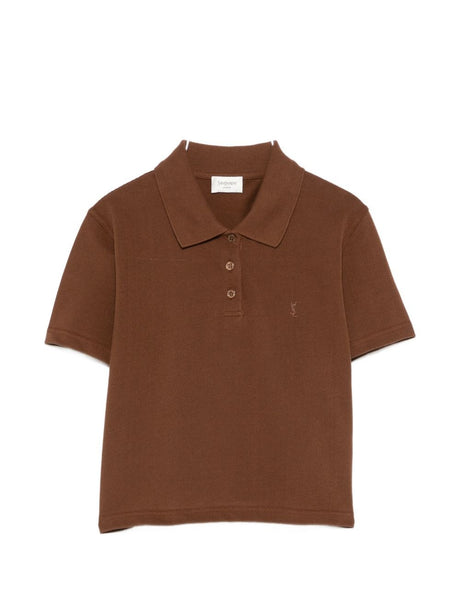 Saint Laurent Brown T Shirt