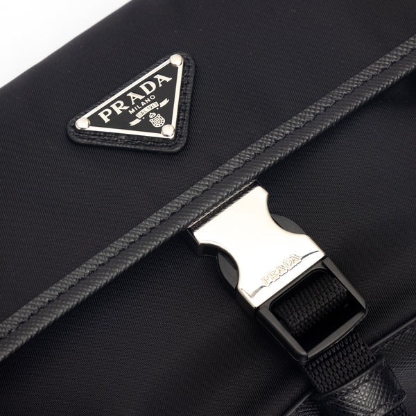 PRADA Re-Nylon and Saffiano smartphone pouch