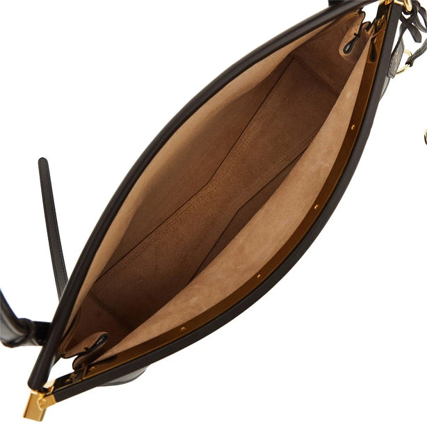 ALAIA Medium 'Le Click East West' leather bag