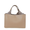 Di Medium Calf Leather Tote - Brown Gray