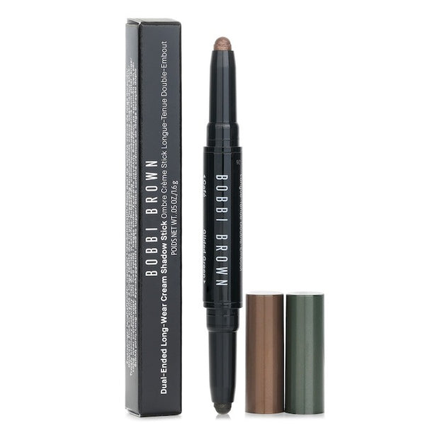 Dual-ended Long-wear Cream Shadow Stick - # Cafe/gilded Green - 1.6g