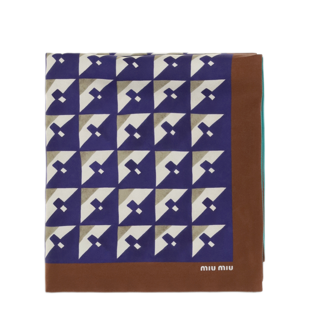 Geometric Print Scarf