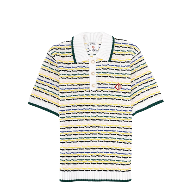 Casablanca Knitted Polo