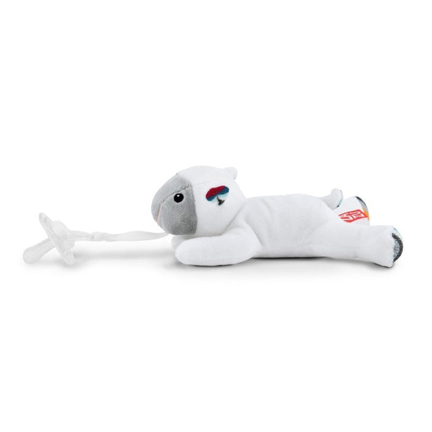 Zazu Lizzy the Lamb, Soft Toy with Pacifier Holder