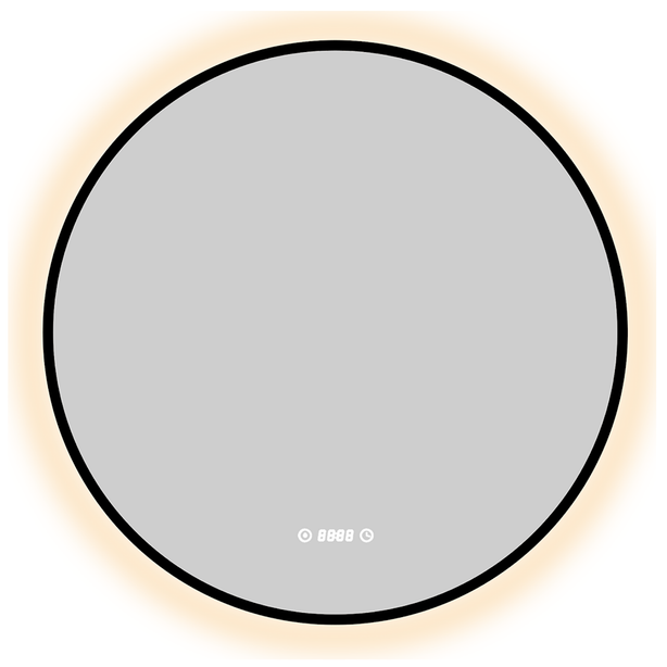 80CM ROUND LED MIRROR