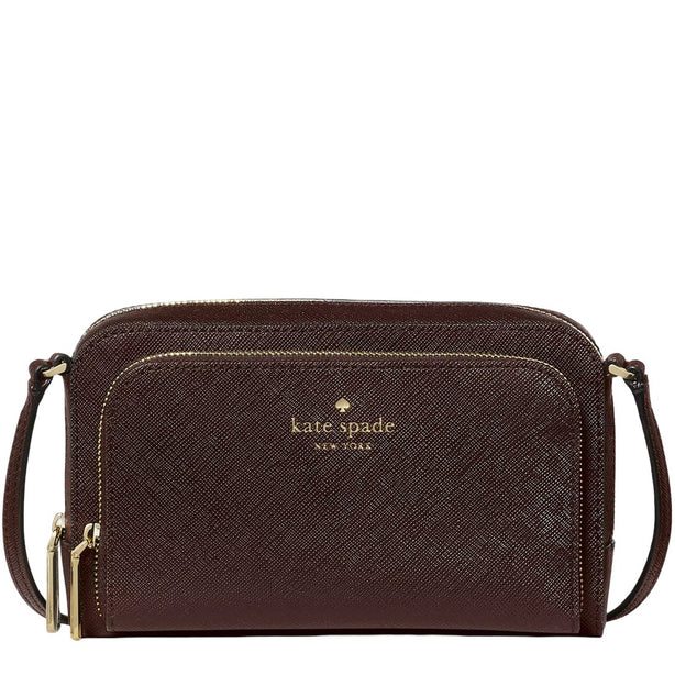 Kate Spade Staci Mini Crossbody Bag - Hot Fudge KP079