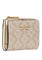 Kate Spade Spade Flower Small L-zip Wallet - Dark Beige/Moon Dust
