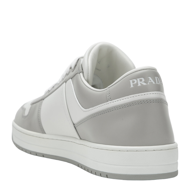 Downtown Sneakers In White Crystal Leather
