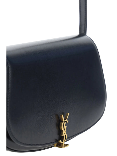 Saint Laurent Mini Voltaire Shoulder Bag - Black