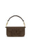 Valentino Garavani Mini Locò Shoulder Bag in calfskin - Wood Brown