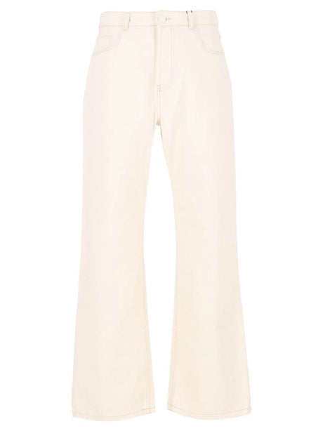 Ami Five Pocket Jeans - White
