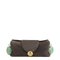 Medusa Biggie Goat Leather Crossbody Messenger Bag - Taupe Brown