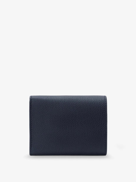 Loewe Anagram Trifold Leather Wallet - Deep Navy