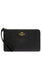 Coach Large Corner Zip Wristlet - Black