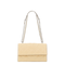 Fleming Calfskin Shoulder Bag - Cream