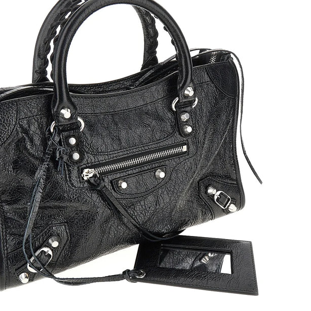 BALENCIAGA Arena leather small 'Le City' bag