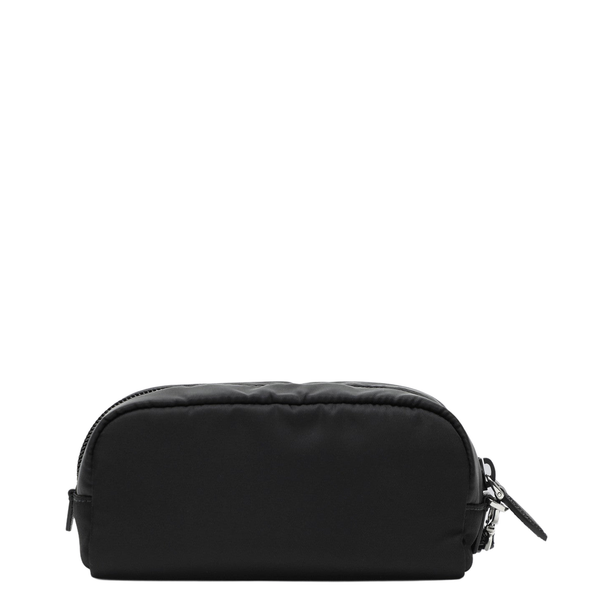 Re-Nylon Mini Nylon Pouch - Black