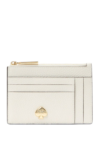 Kate Spade Kayla Large Slim Cardholder - Meringue White