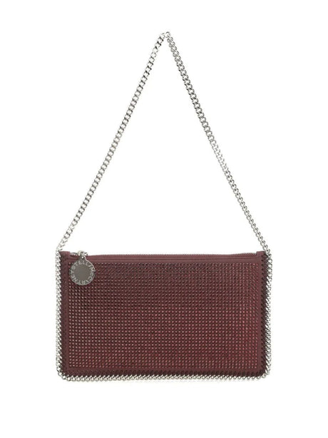 Falabella Polyester Clutch - Bordeaux