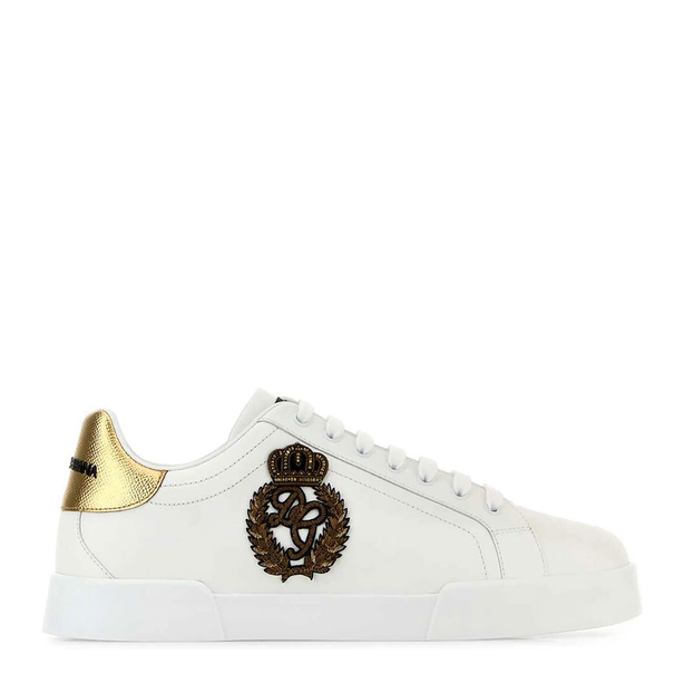 Portofino Sneakers In Nappa Leather With Crown Patch